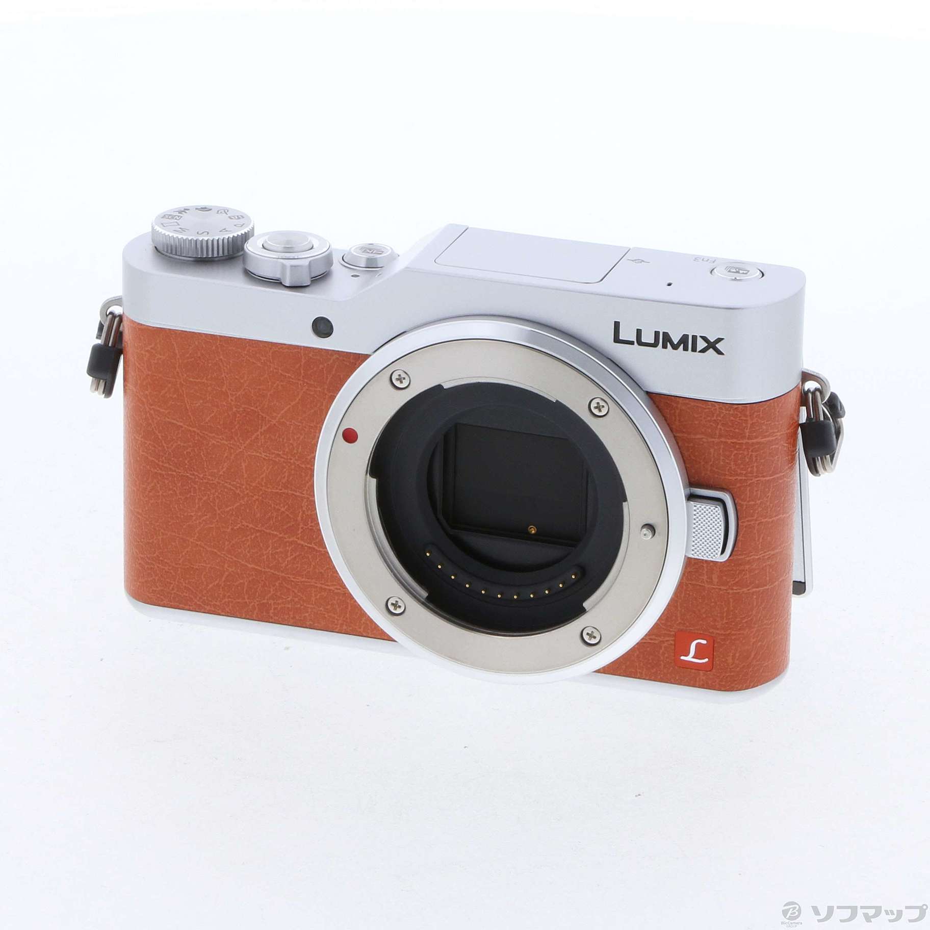 中古】LUMIX DC-GF9 オレンジ DC-GF9-D ボディ [2133036646930