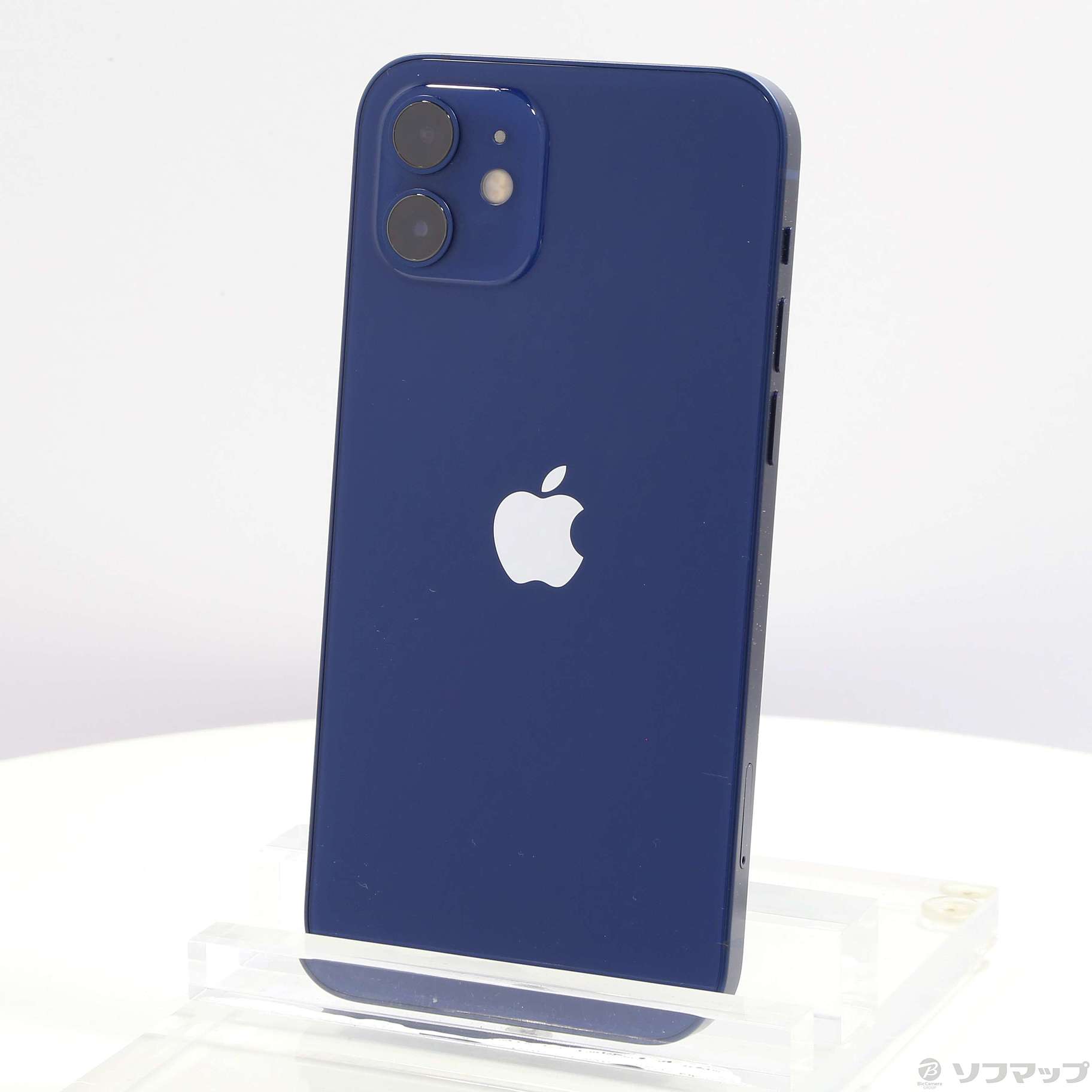 中古】iPhone12 64GB ブルー MGHR3J／A SIMフリー [2133039175789