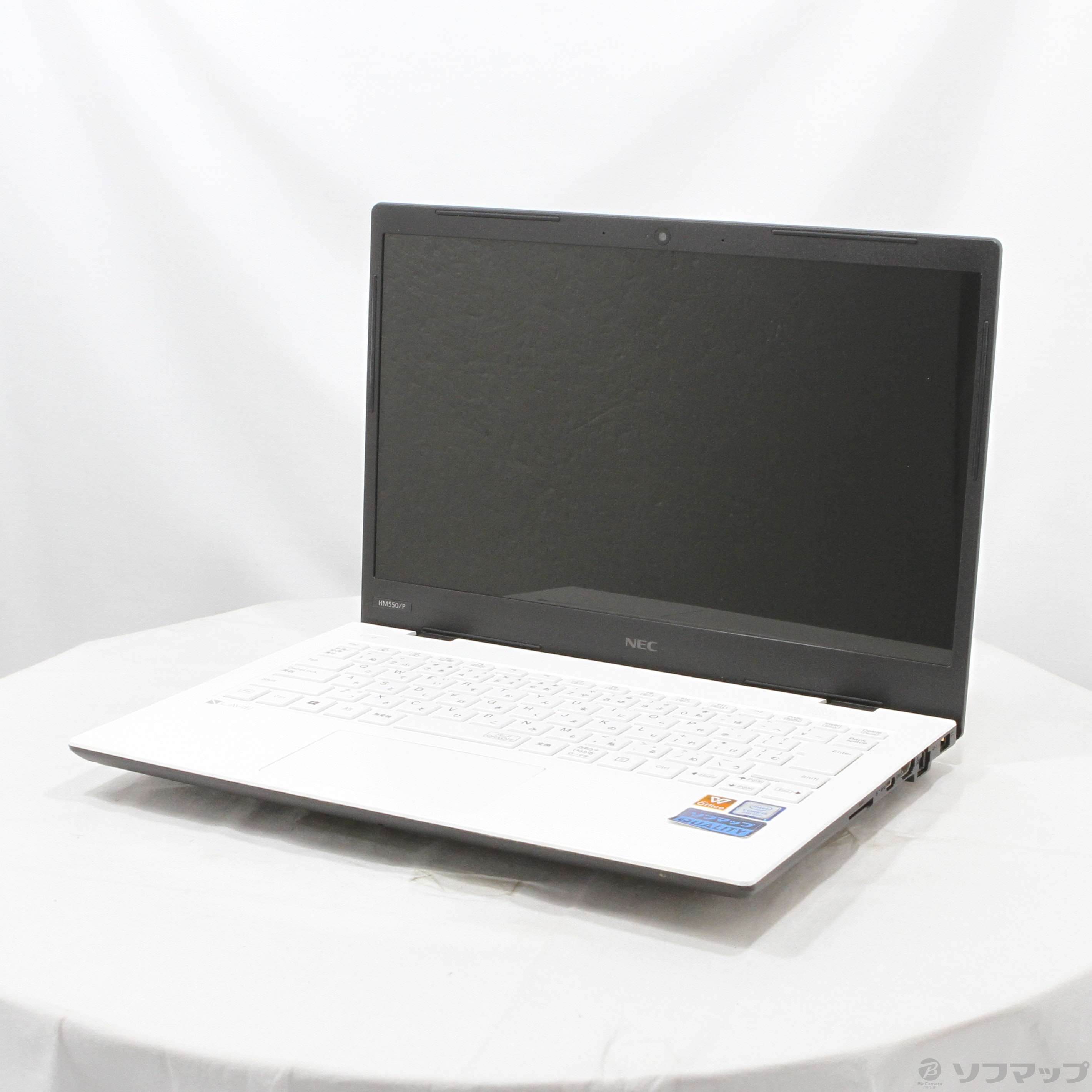 中古】セール対象品 LAVIE Home Mobile PC-HM550PAW-2 パールホワイト