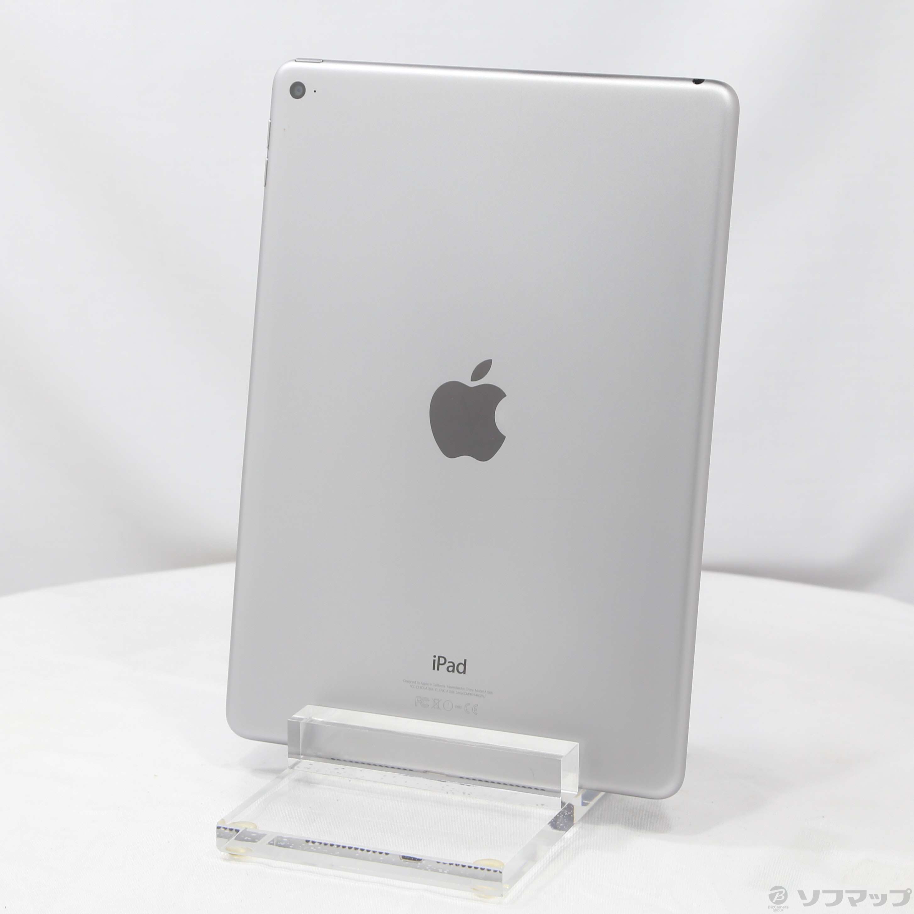 中古】iPad Air 2 16GB スペースグレイ MGL12J／A Wi-Fi ［9.7インチ