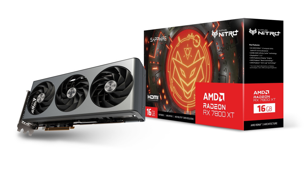 グラフィックボード NITRO+ Radeon RX 7800 XT GAMING OC 16GB GDDR6