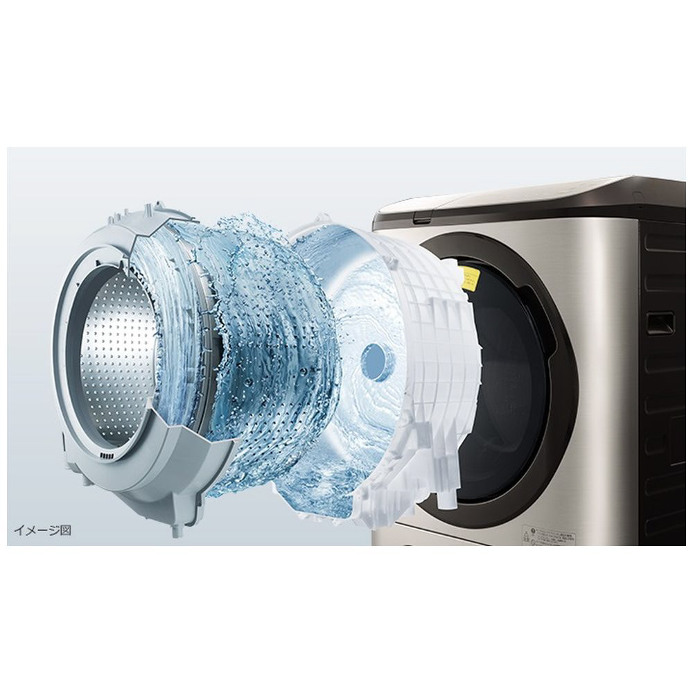 ドラム式洗濯乾燥機 ビッグドラム ロゼシャンパン BD-SX110FR-N ［洗濯