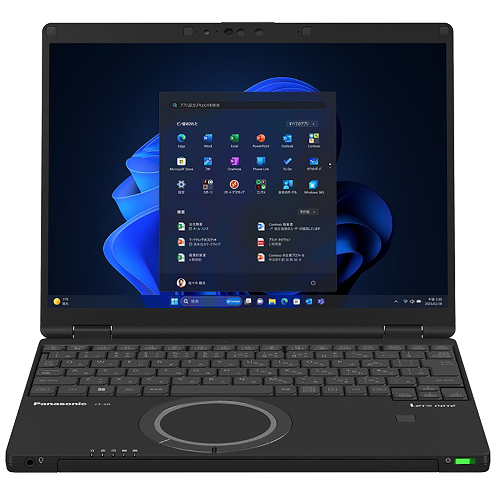 ノートパソコン レッツノート SRシリーズ ブラック CF-SR4HDNCR ［12.4