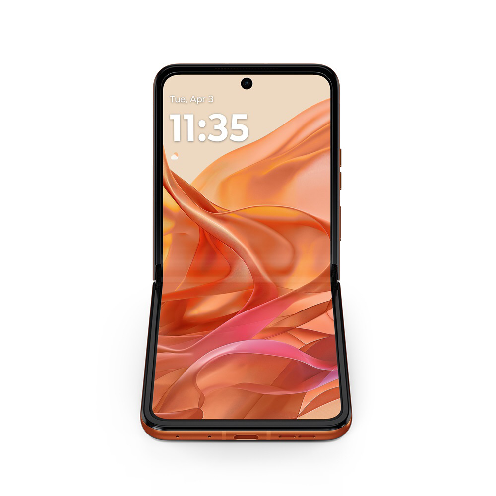 SIMフリー】motorola razr 50 スプリッツオレンジ MediaTek Dimensity