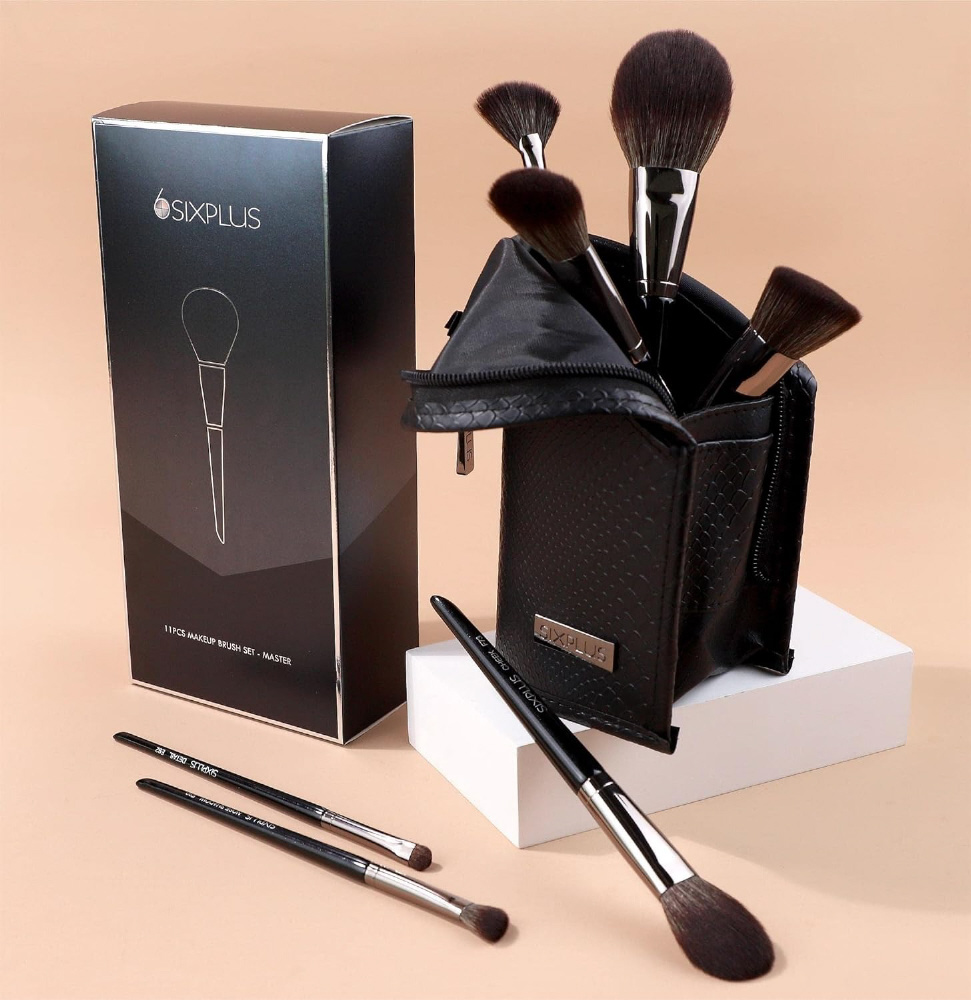 メイクブラシ 11本セット Masterシリーズ SIXPLUS（シックスプラス
