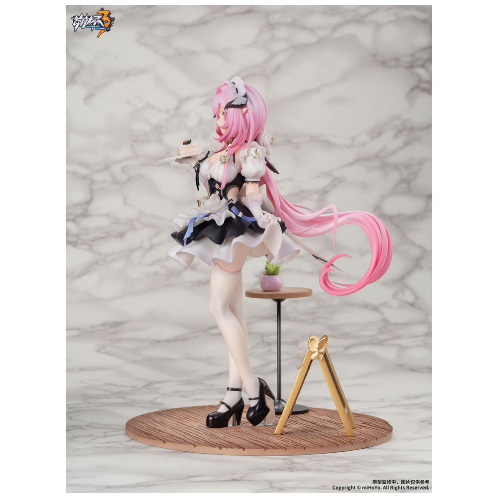 塗装済み完成品 1/7 崩壊3rd エリシア ピンクのメイドさん♪Ver.｜の