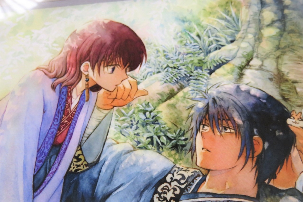 暁のヨナ原画展 直筆サイン入りキャラファイングラフ×2が届きました