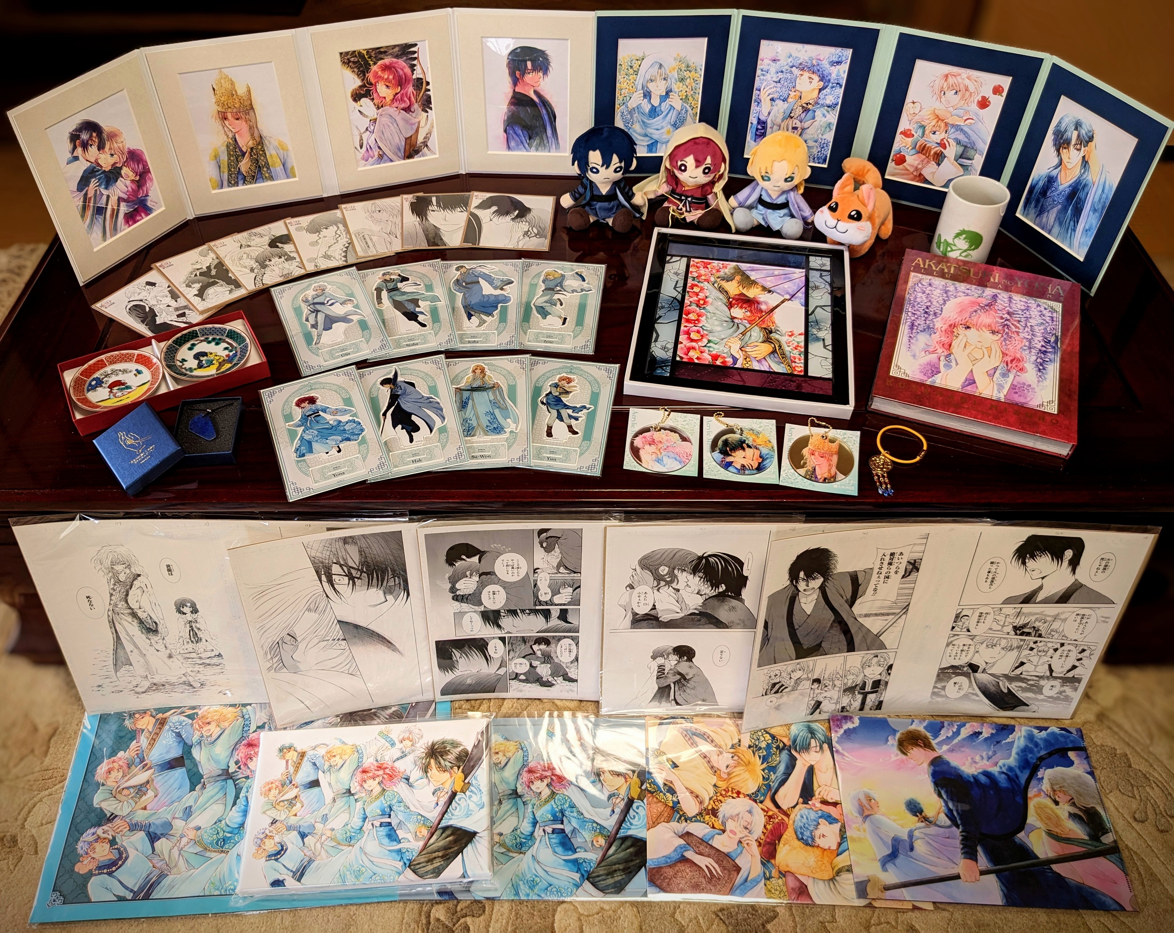 暁のヨナ大原画展のグッズ(受注分)が届きました♪ | ふたごノート