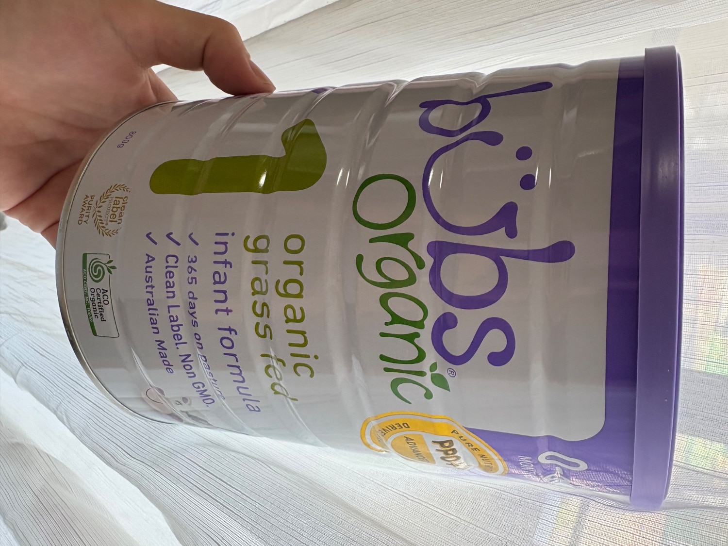 楽天市場】Bubs（バブズ）オーガニック Organic 粉ミルク ステップ1（0