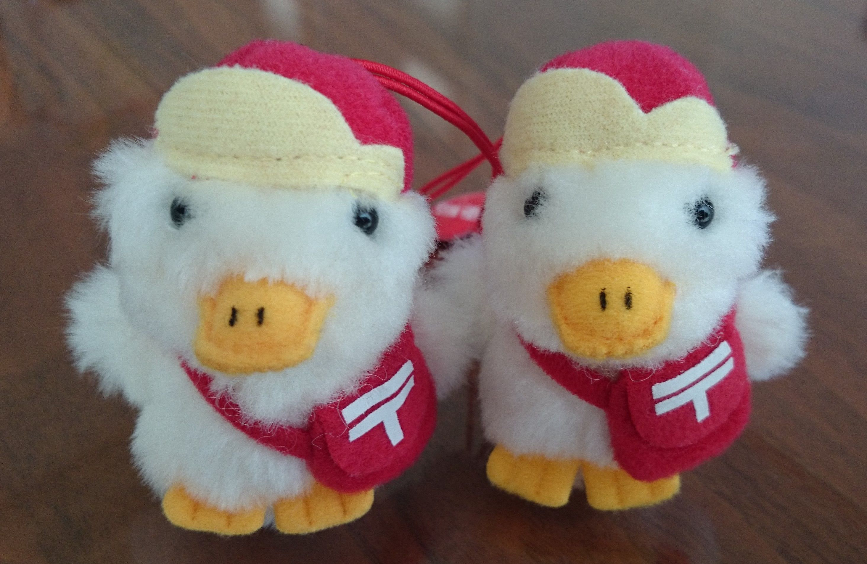 歌うアフラックダック（非売品：初期型/改良型）を郵便局でもらいまし