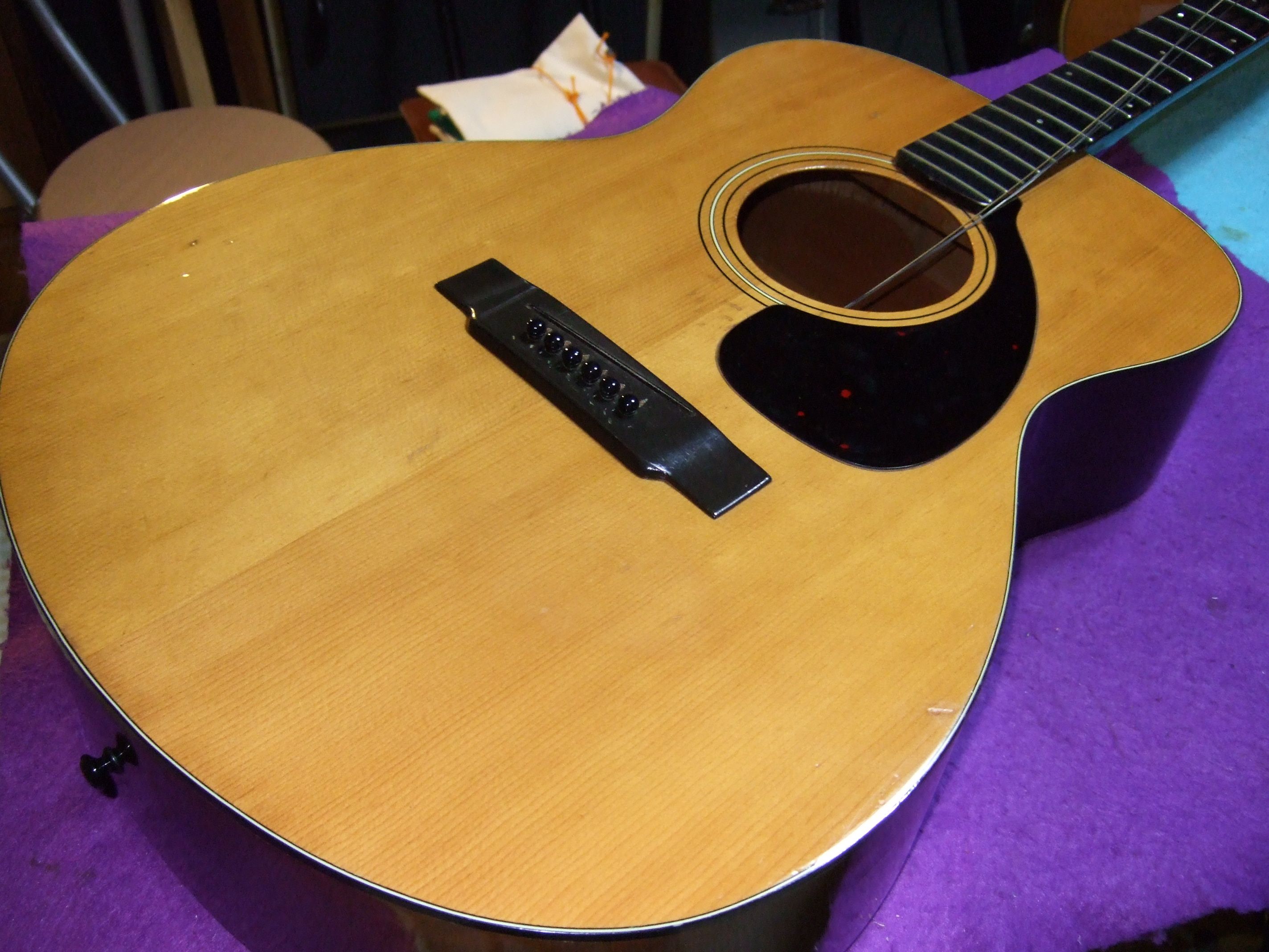 🌸YAMAHA FG110 赤ラベル セッティング | 青春のギターリペア K2