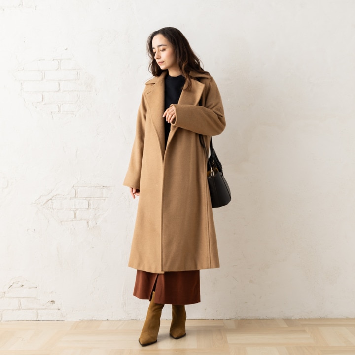 楽天市場】マックスマーラ コート マニュエラ ベルト付き ブラウン