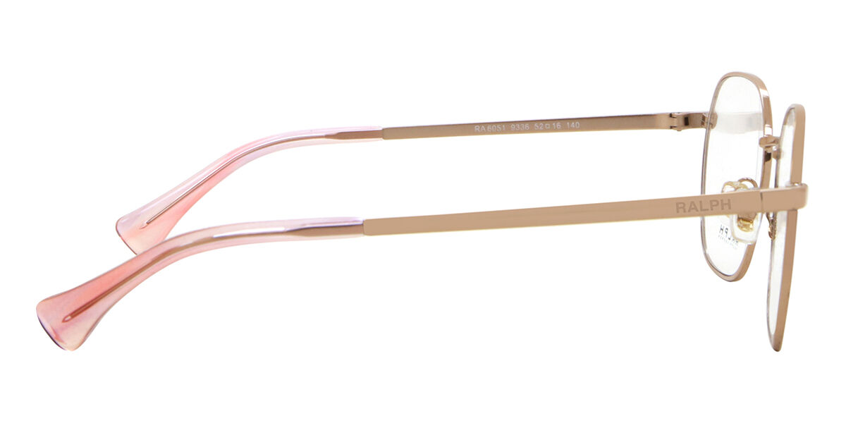 Ralph by Ralph Lauren RA6051 9336 Shiny Rose Gold Eyeglasses