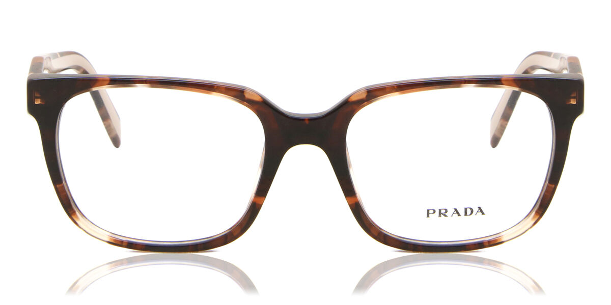 Prada PR 17ZV 07R1O1 Caramel Tortoise Eyeglasses | SmartBuyGlasses US
