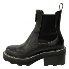 ルイヴィトン/ブーツ/黒×モノグラム・キャンバス/サイズ：38の買取実績