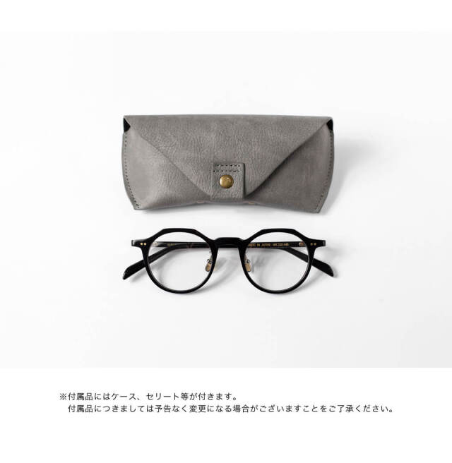 内藤熊八作 ボストンフレーム クラウンパント N-115 日本製 鯖江