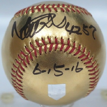 イチロー直筆サイン4257本世界安打記録24ktゴールドボール 株式会社