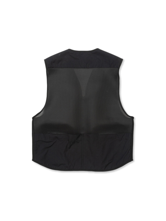 CALEE 「MULTI FUNCTION RIPSTOP MESH ZIP VEST」 メッシュジップベスト
