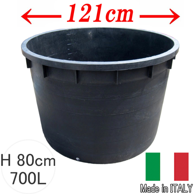 最大級ナーセリーポット ビッグポット121（直径121cm）イタリア製 樹脂