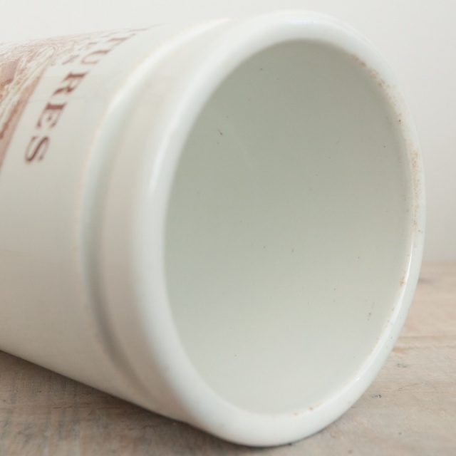 アンティーク ジャムポット FELIX POTIN フランス リュネヴィル製 KG