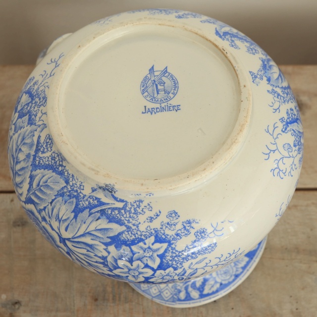アンティーク ピシェ JARDINIERE フランス サンタマン製 SAINT AMAND