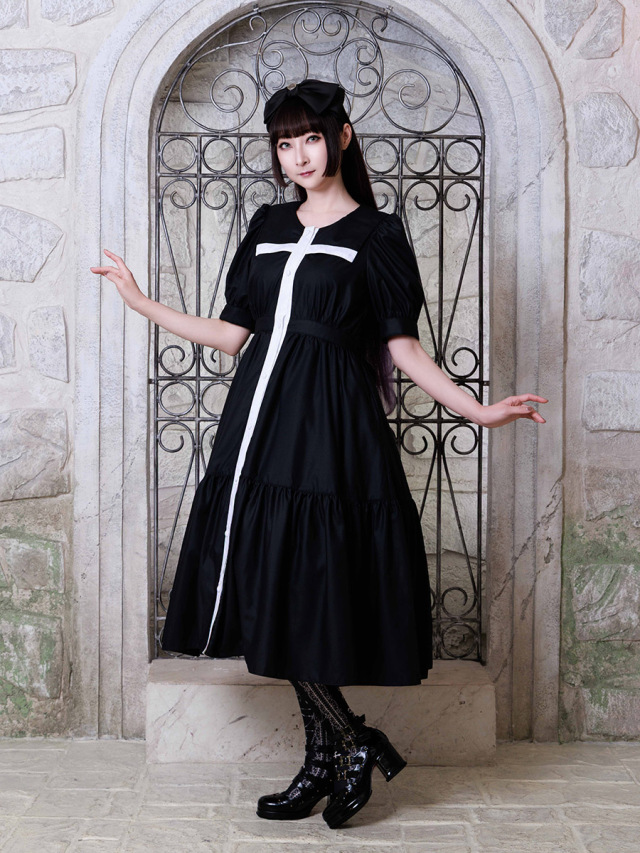 ワンピース・モーゼズ｜long ｜着丈110cm｜品番506010 MIHO MATSUDA