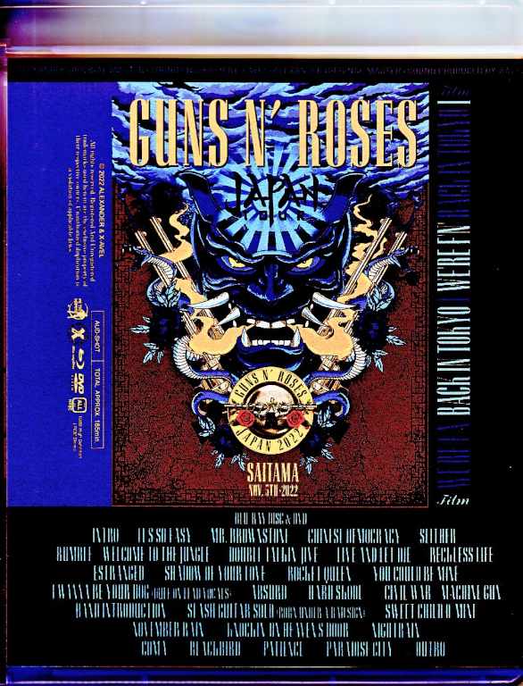 Guns N' Roses ガンズ・アンド・ローゼス/Saitama,Japan 11.5.2022