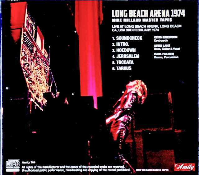 Emerson,Lake and Palmer エマーソン・レイク・アンド・パーマー/CA