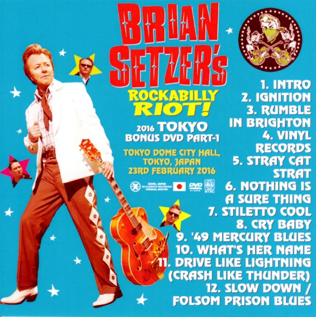 Brian Setzer ブライアン・セッツァー/Tokyo,Japan 2.22.2016
