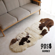 2匹サイズのムートンラグ | ムートン ラグ