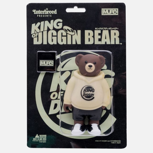 INTERBREED / KING OF DIGGIN' x INTERBREED “King of Diggin Bear”