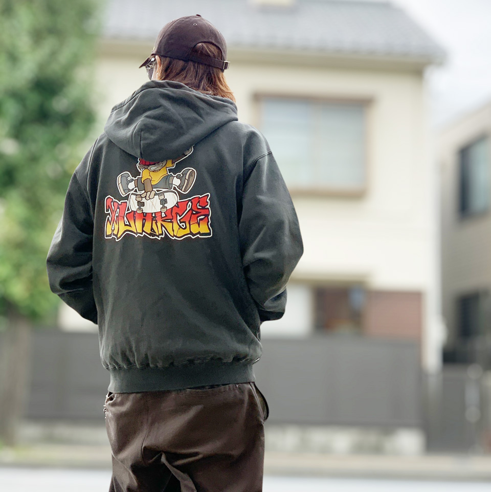 XLARGE / PIGMENTDYE INDY GRAB ZIP HOODED SWEAT SHIRT