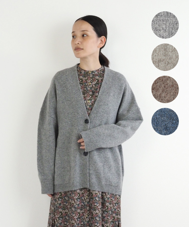 nofl】ウールニットポケット付きカーディガン（2024AW） 644003160