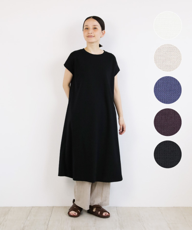 nofl】強撚ワンピース 644102820 | ナチュラル服通販サイト nofl