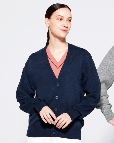 QUOカード】MZ-0502 カーディガン 男女兼用 ミズノ(mizuno) ナース