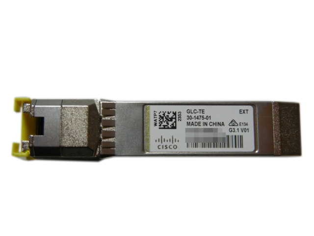 中古】Cisco GLC-TE（30-1475-01）1000BASE-T SFPモジュール