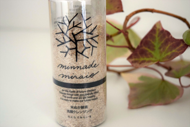 みんなでみらいを|米ぬか酵素洗顔クレンジング70g-ならの実