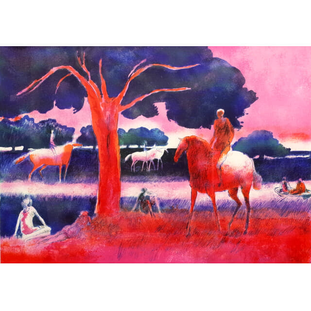 希少 Paul Guiramand ポールギヤマン 集大成 コラージュ作品 希少 Paul