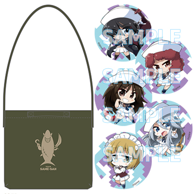 ガールズ＆パンツァーRADIO サメさんチーム、よーそろー！」 缶バッジ