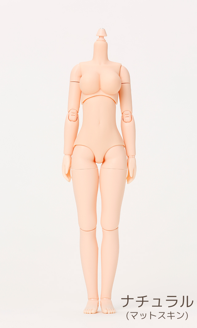 24BD-F02N-L】24cmオビツボディ ナチュラル(マットスキンタイプ