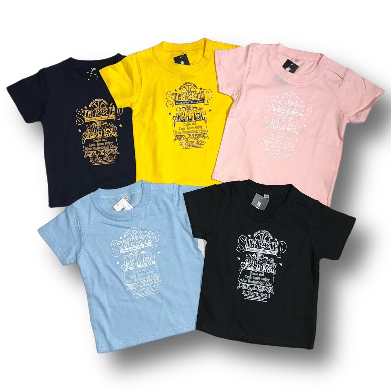 SBSBABY-T-SHIRTS /【80cm・90cm】/ 当店限定商品 / STEPBYSTEP