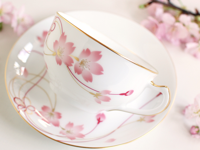 桜シリーズ第6回「結桜」 カップ＆ソーサー