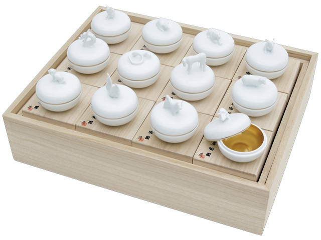 干支香合 12種セット（専用箱付）