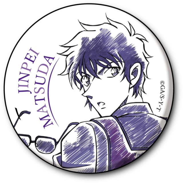 名探偵コナン ペンシルアート缶バッジコレクションVol.3 松田陣平