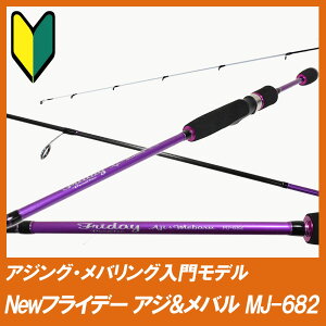 セール中]アジング・メバリング入門 ロッド(MJ-682) ＆ ライン付リール