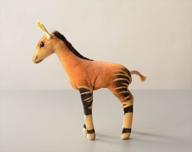 1958-70年代 ドイツ製 Steiff オカピ Okapi ぬいぐるみ シュタイフ