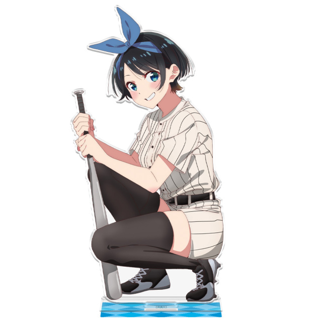 彼女、お借りします アクリルキャラスタンド 更科瑠夏 ベースボール