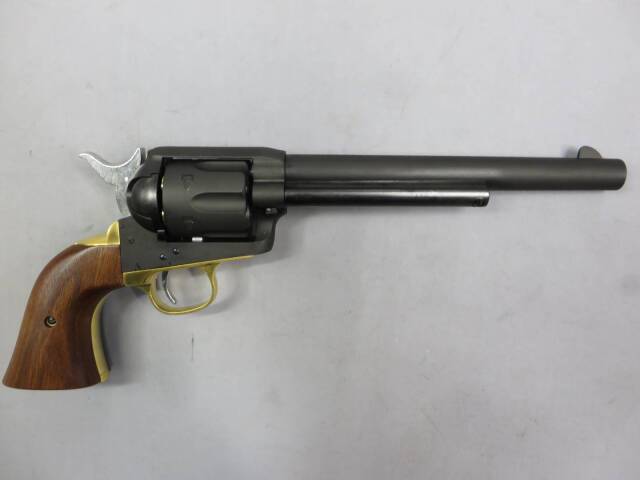 マルシン】コルトSAA.45 キャバルリー ブラススタイル HW 木製グリップ