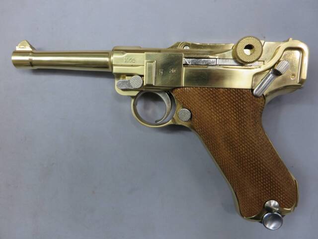 マルシン】ルガーP08 4in SMG・金属モデルガン