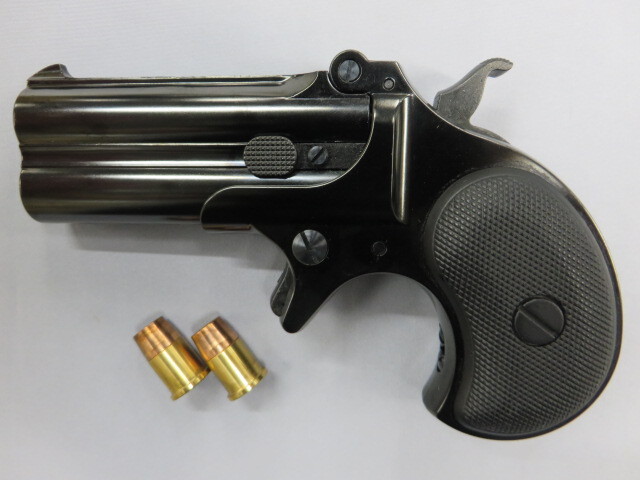 マルシン】デリンジャー Wディープブラック 6mmBB Xカートリッジ